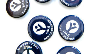 2019 Yale Day of Service pins